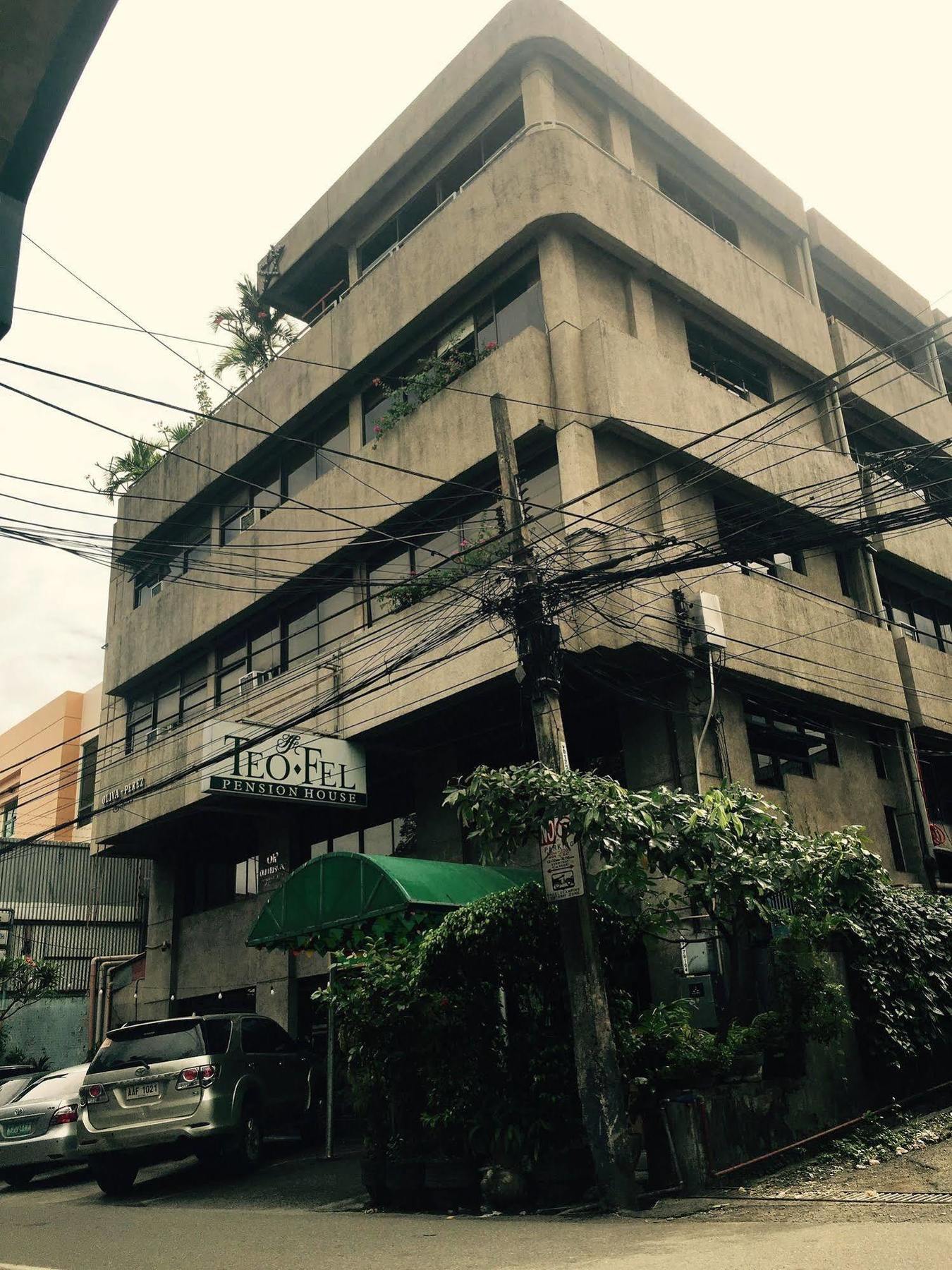 Teofel Pension House And Cafe Cebu Stadt Exterior foto